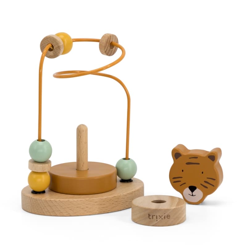 Labyrinthe a Perles en Bois, mr. tiger trixie — vue 2 sur 3