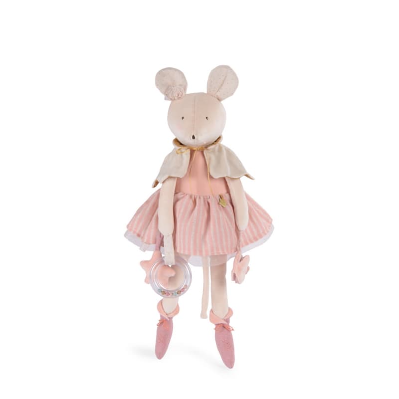 Grande Souris d'Activites la Petite Ecole de Danse, la petite école de danse moulin roty rose/crème 0x0x57 p-e-a-h 2024 — vue 1 sur 5