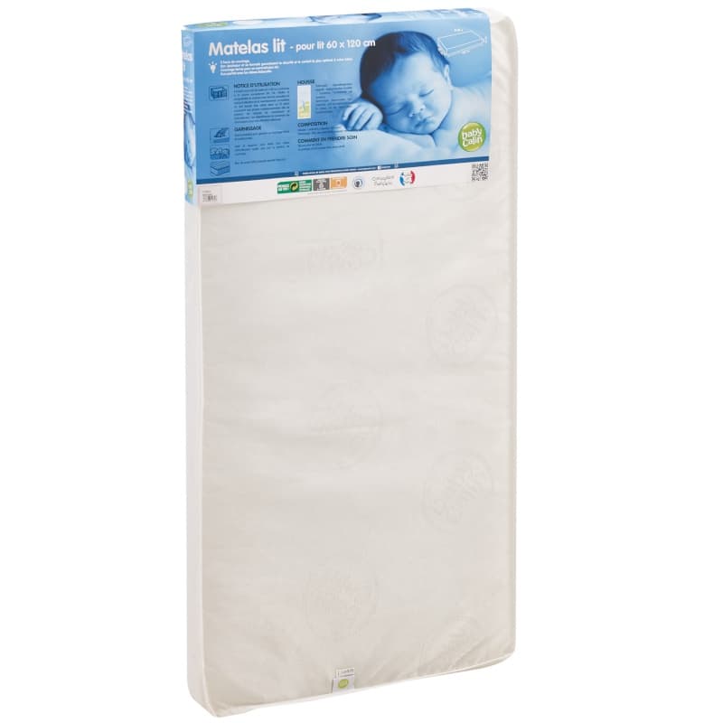 Matelas Lit Basic - 26kg/m3 (1), basic babycalin 60x120x10