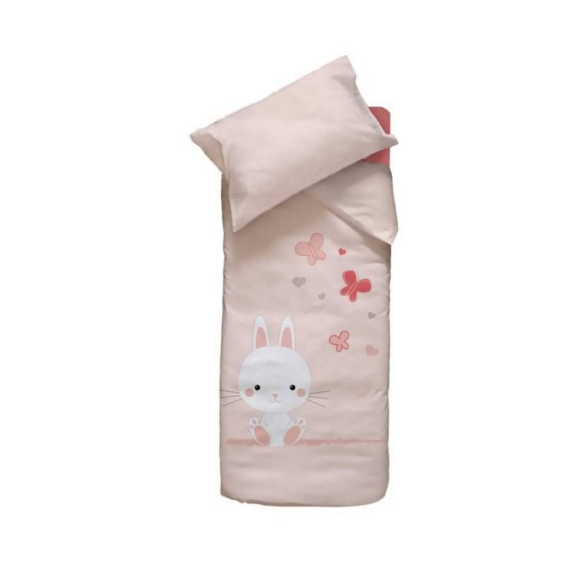 Housse Couette 100x140 Cm Taie D Oreiller 40x60 Cm, 100x140 domiva lapinou 100x140cm + 40x60 cm