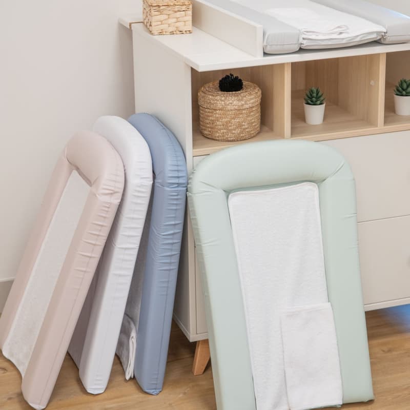 Matelas a Langer Pvc avec 2 Eponges Amovibles/confort 42x70 Cm Bleuet — vue 3 sur 3