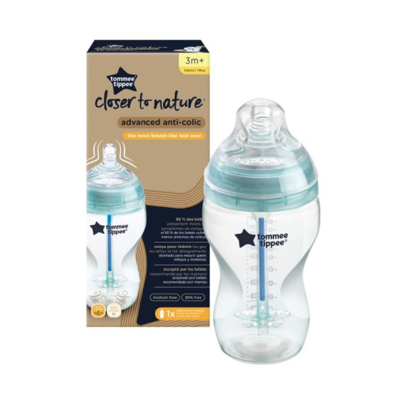 Biberon Aac 340ml X1, tommee tippee multicolore — vue 2 sur 3