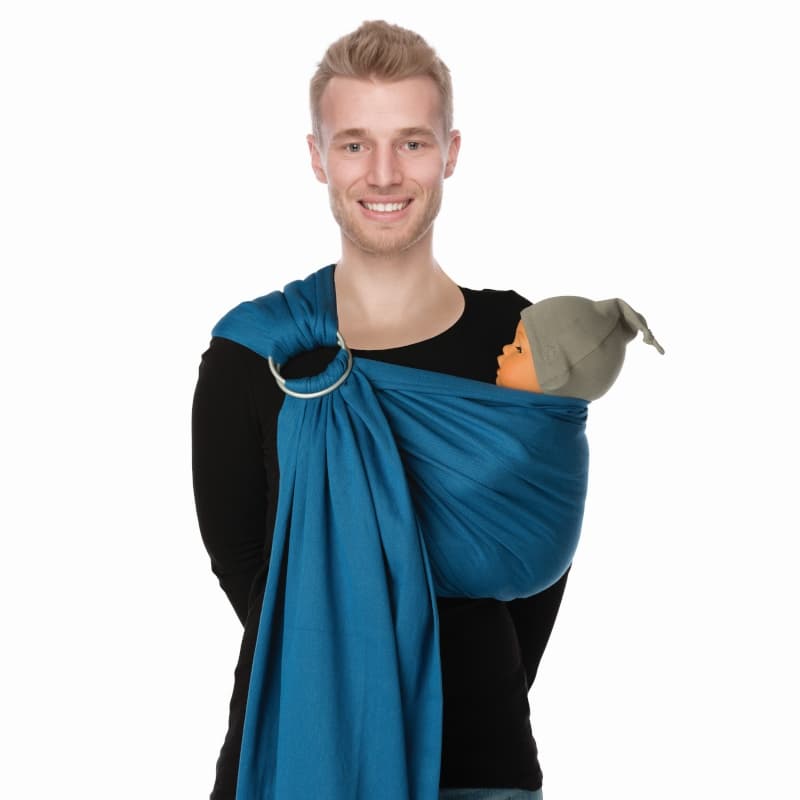 Babylonia Baby Carriers - Echarpe de Portage sans Noeud Bb-sling - Campanula Bl, babylonia bc - bb sling babylonia — vue 2 sur 2