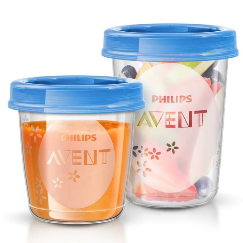 5 Pots 240ml et 5 Couvercles