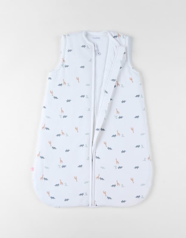 Gigoteuse Jersey Gaufre Ouatine Funny Dino, 70cm mix_match noukie 's permanent — vue 2 sur 4