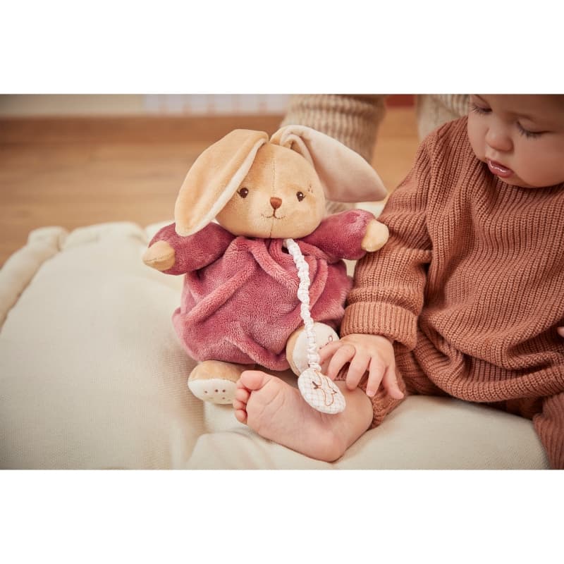 Patapouf Lapin Musical, bordeaux 17cm patapouf kaloo 25/01 — vue 2 sur 5