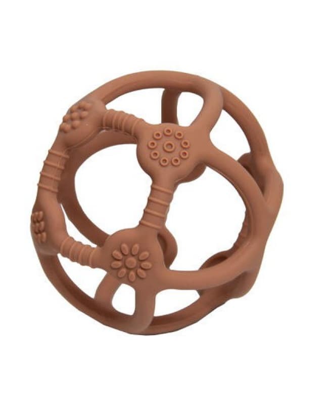 B-balle Silicone Terracotta, bébé joue bo jungle
