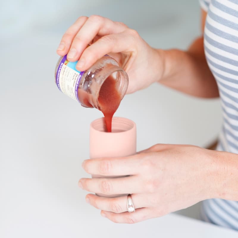 Squirt Cuillere Distributrice d'Aliment - Blush, boon fushia — vue 1 sur 3