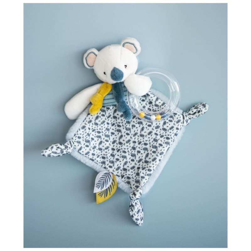 Yoca le Koala Doudou Hochet, yoca le koala dc blanc 22 2021 — vue 1 sur 4