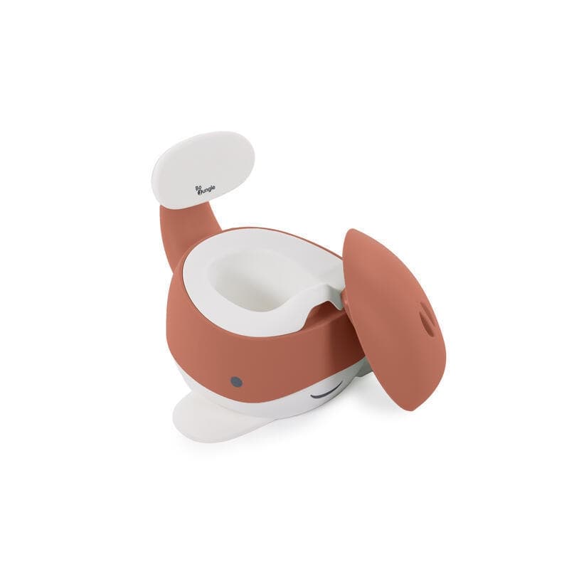 B-petit Pot Baleine, terracotta bo jungle 05-24