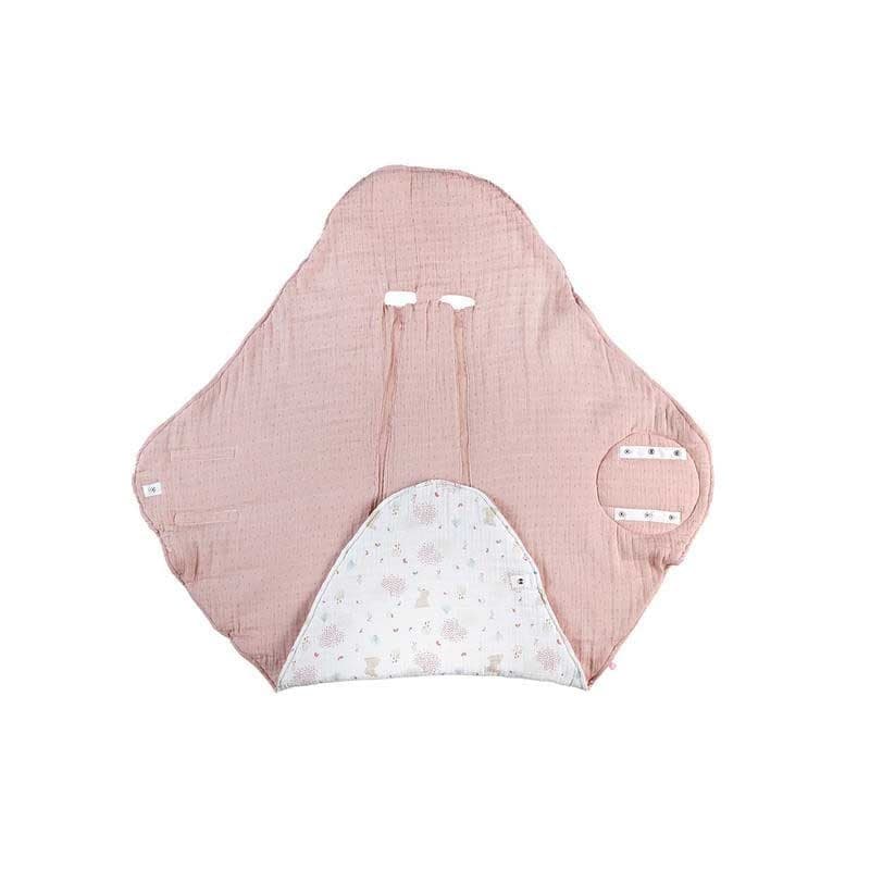 M&m22 Couverture Promenade Lina, Moussel Bio Pad, mix & match noukies rose permanent — vue 1 sur 5