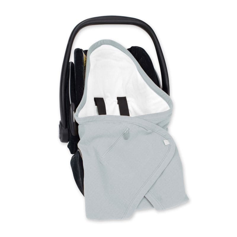 Nid d'Ange Biside 0-12m Gris Moyen Tetra Jersey + Terry, bemini gris moyen grizou