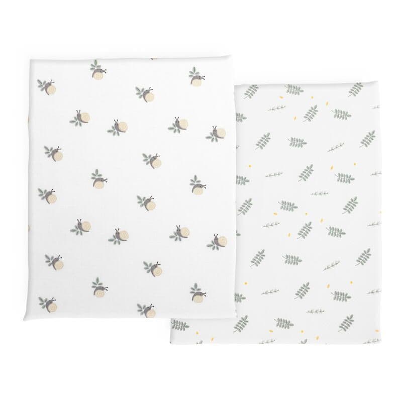 Set Draps Housse Bamboo Forever, greenery chicco 25/06
