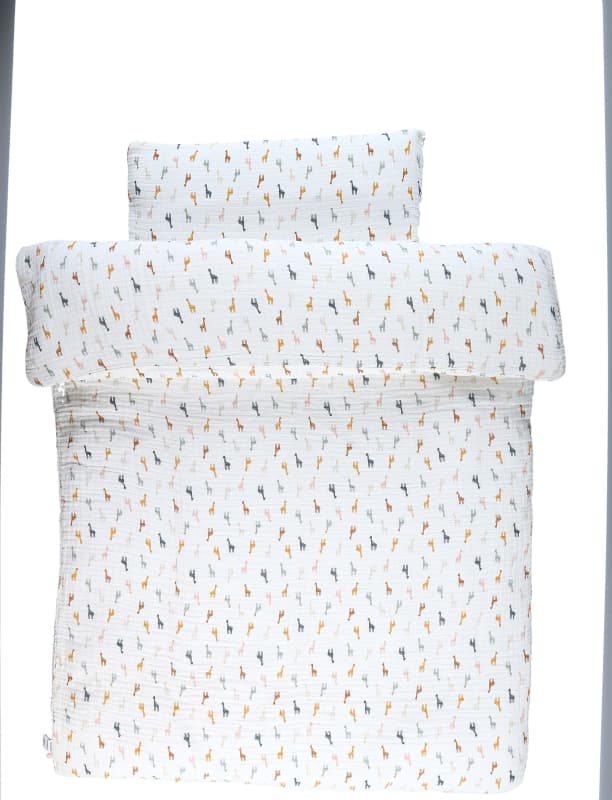 M&m21 Housse de Couette 100x140 Girafes Bio, amtoys multico — vue 2 sur 4
