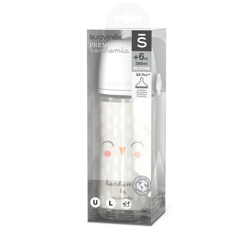 Biberon 360ml Bonhomia Beige, suavinex 2024
