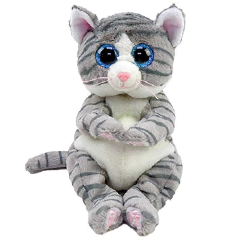 Beanie Bellies Small - Mitzi le Chat, gris