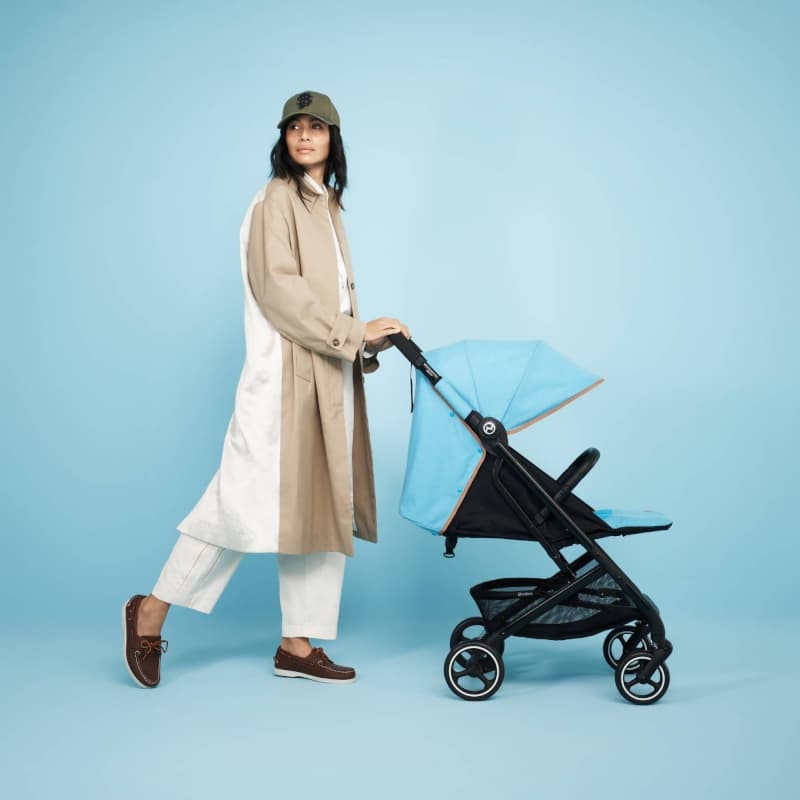 Poussette Beezy, almond beige gold cybex 07-24 — vue 4 sur 5