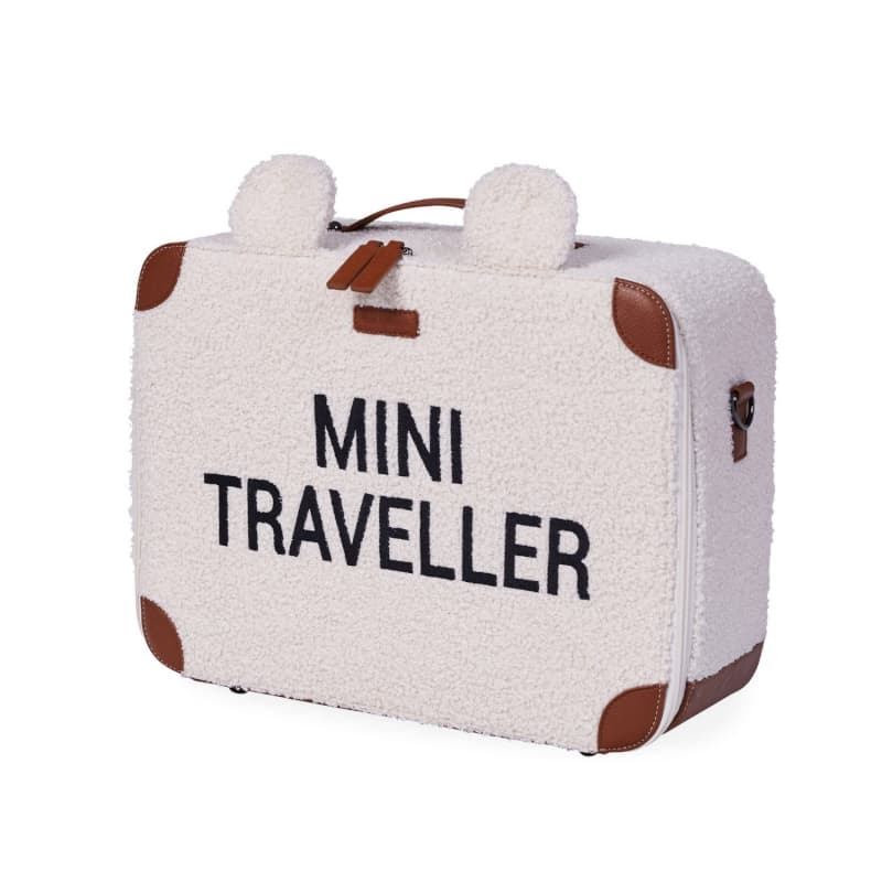 Kids Suitcase Mini Traveller T, teddy offwhite childhome — vue 2 sur 4