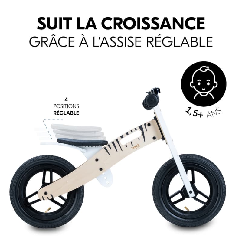 Balance N Ride, zebra 51.5x17.5x31 cm 2023 — vue 4 sur 5