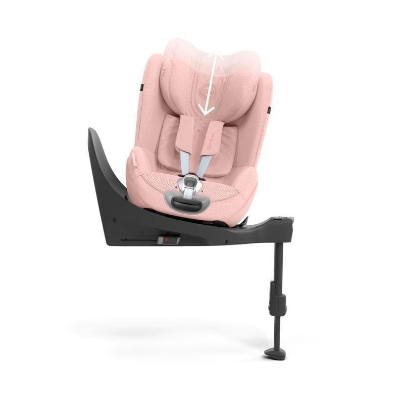Sirona T I-size Tissu Plus - Peach Pink | Cybex, cybex platinum cybex rose 71x43x67 cm — vue 6 sur 6