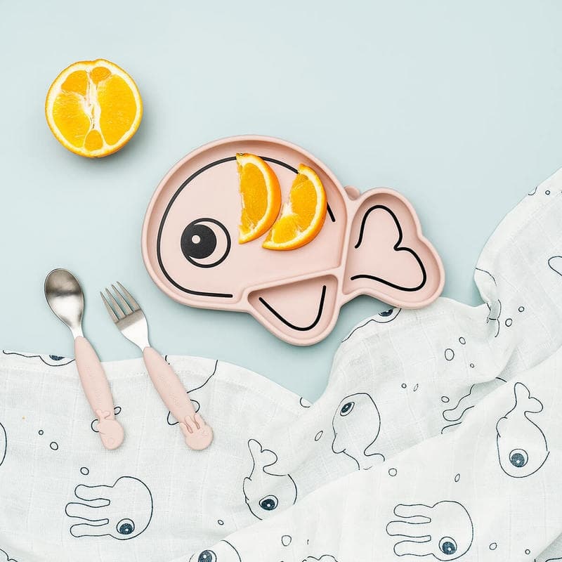 Yummy+ Cuillere & Fourchette Sea Friends, sea friends rose news feb 2021
