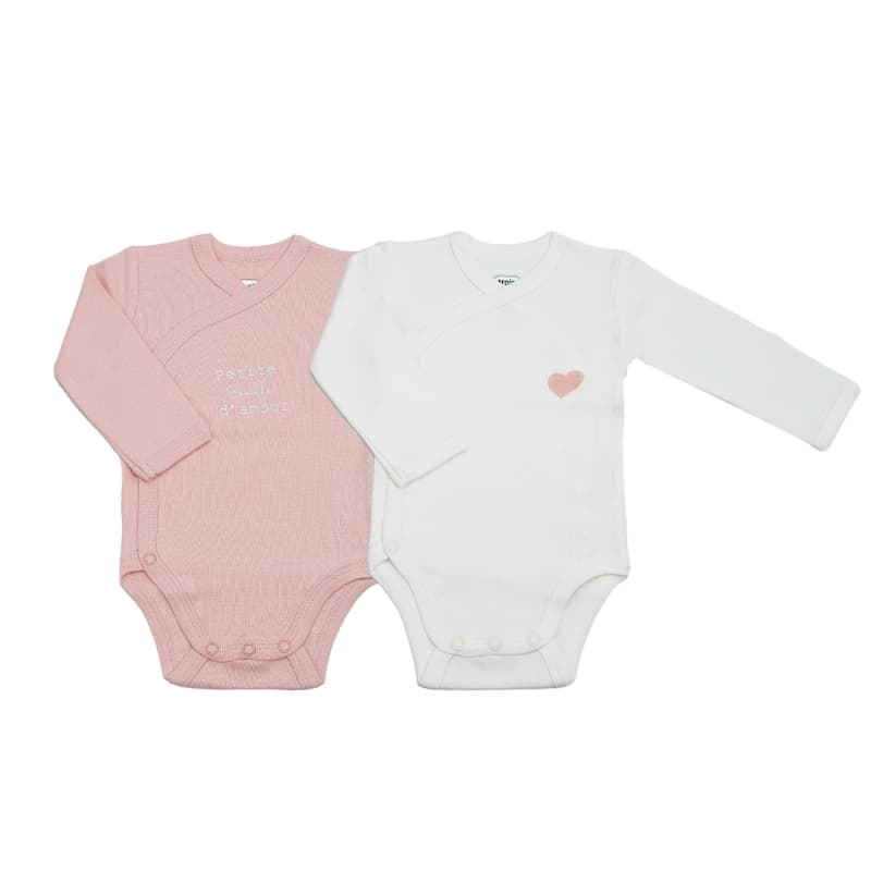 Body Bouille X2, rose poudrée 1m trois kilos sept p-24