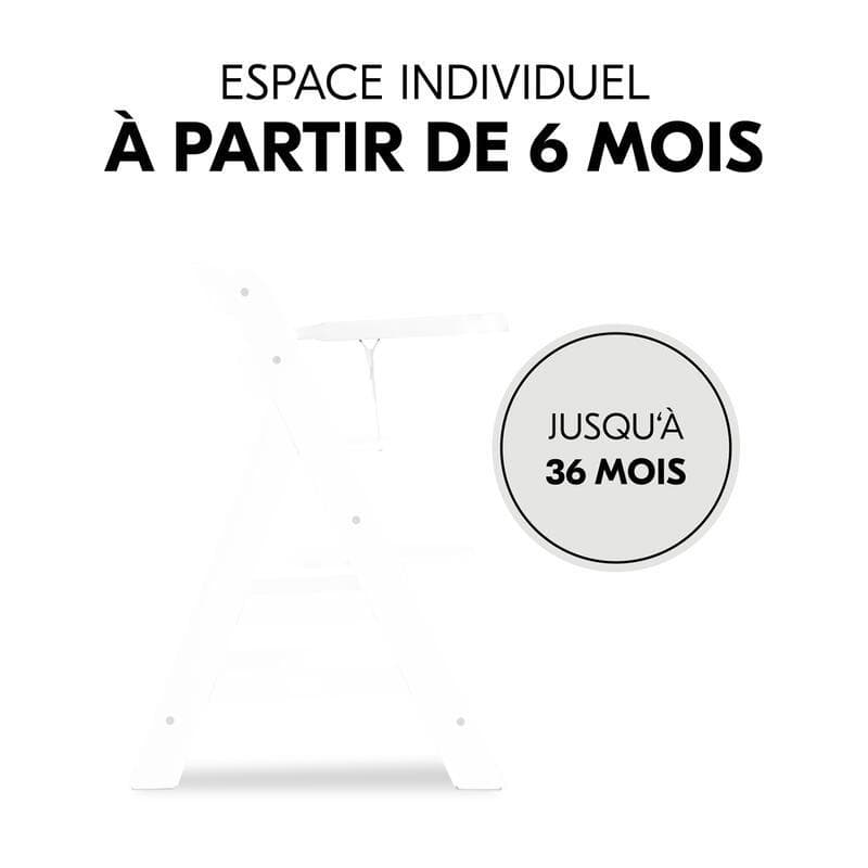 Alpha Wooden Tray, hauck white 48,0 x 40,5 x 3,5 2022 — vue 2 sur 3