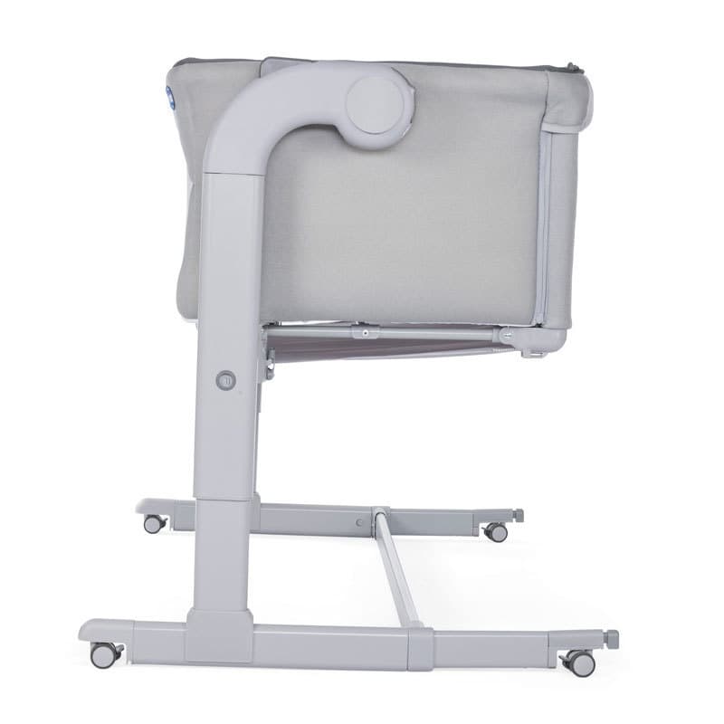 Berceau Chicco Next 2 Me Magic, cook grey — vue 3 sur 5