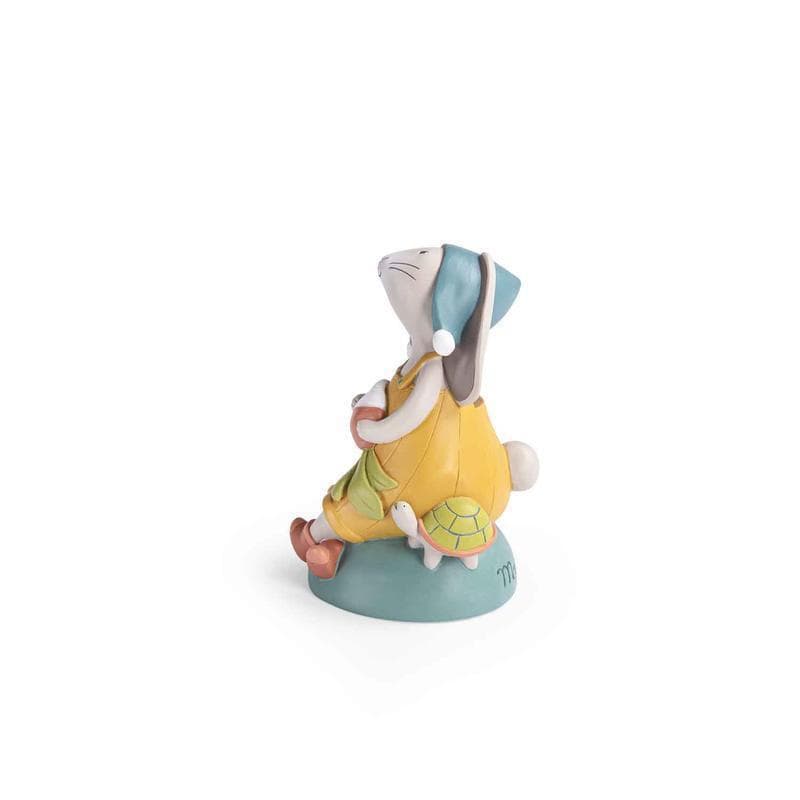Tirelire Lapin, trois petits lapins multicolore 9,5x11x16xcm p-e-a-h — vue 2 sur 3
