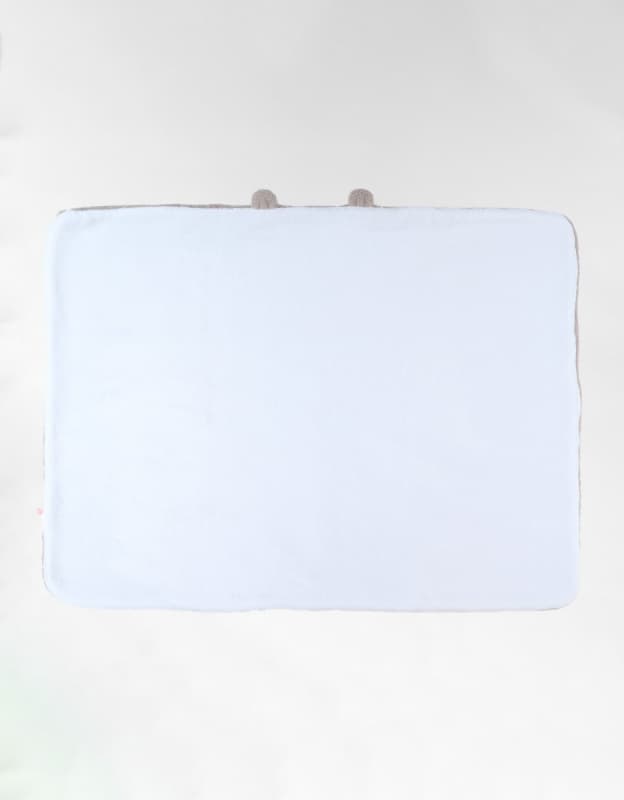 M&m24 Couverture en Fausse Fourrure Ouatiné, Beige - 75x100cm, beige 75x100 cm mix & match noukies permanent — vue 2 sur 5