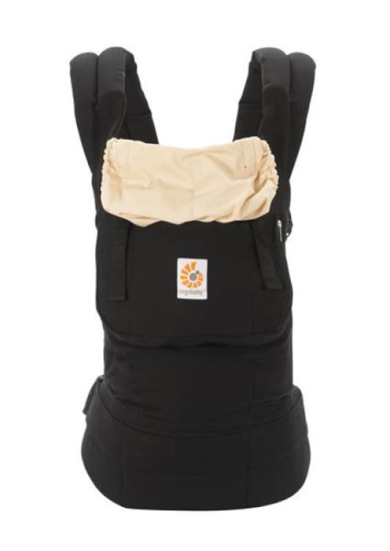Porte-bebe Original - Noir/beige