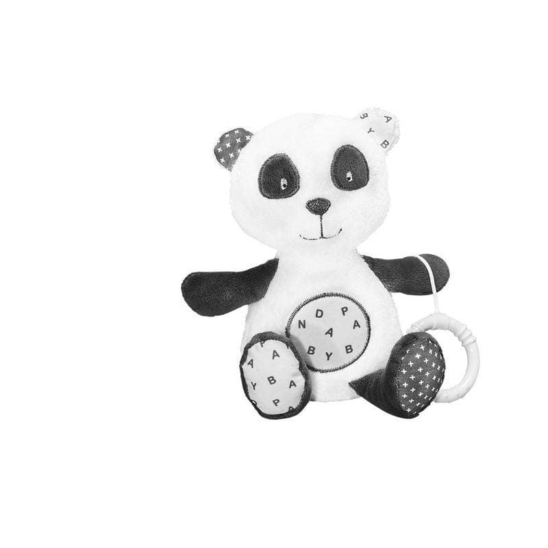 Mini Musical Chao Chao, chao chao sauthon baby deco blanc - gris fonce - n — vue 1 sur 2
