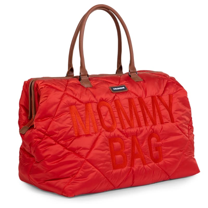 Mommy Bag Matelasse, sacs a langer rouge — vue 2 sur 4