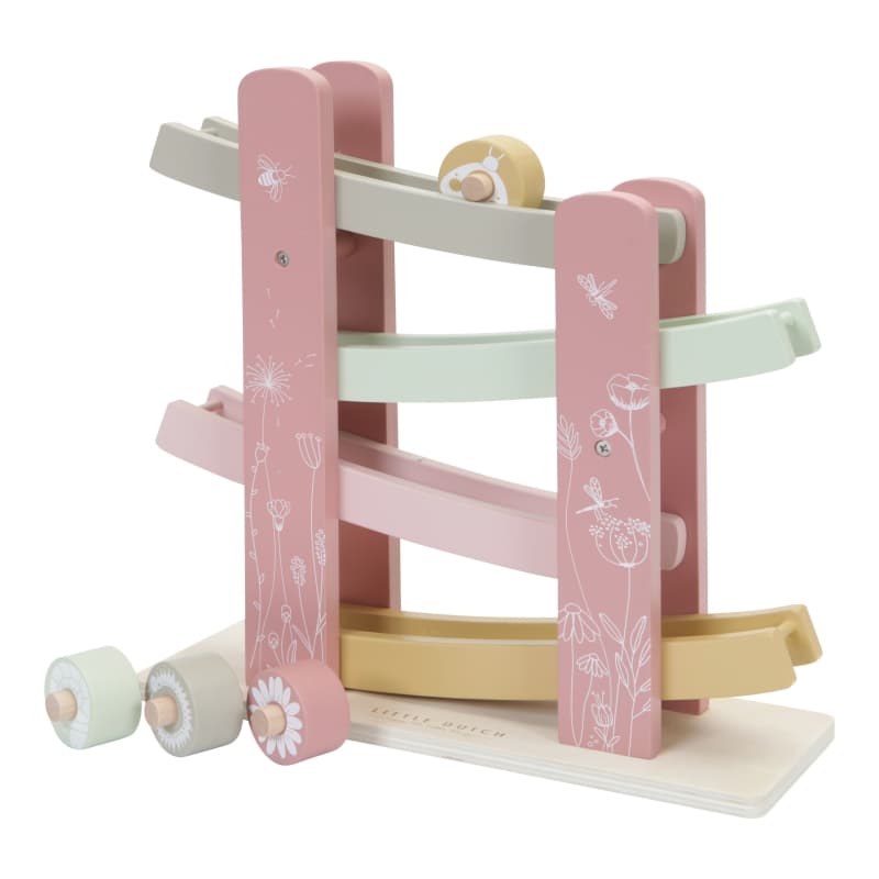 Ld Circuit en Bois - Pink Flowers, little dutch — vue 1 sur 2