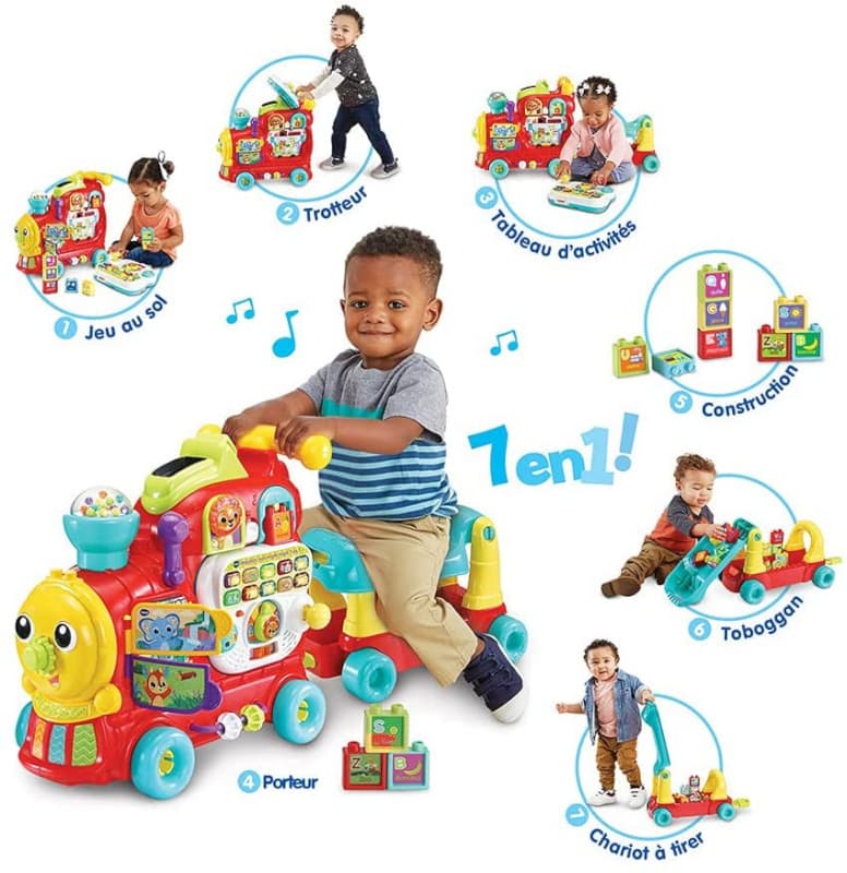 Maxiloco, Mon Trotti Train 7 en 1, vtech — vue 2 sur 2