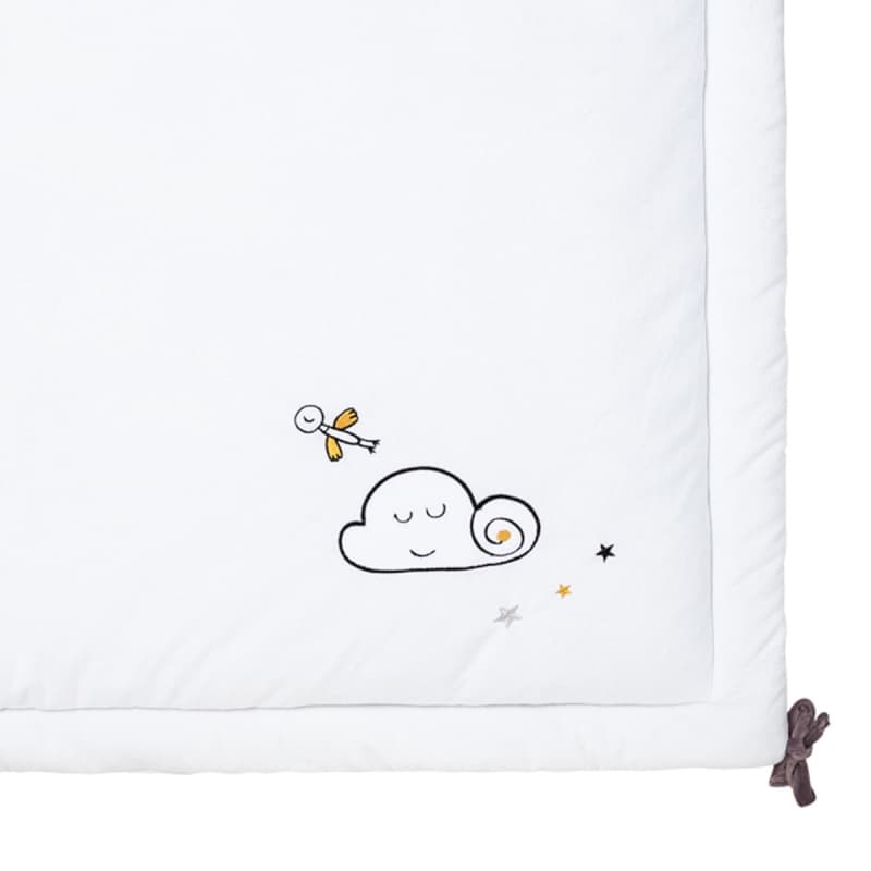 Tapis / Fond de Parc, etoiles filantes little band 100x100 — vue 3 sur 4