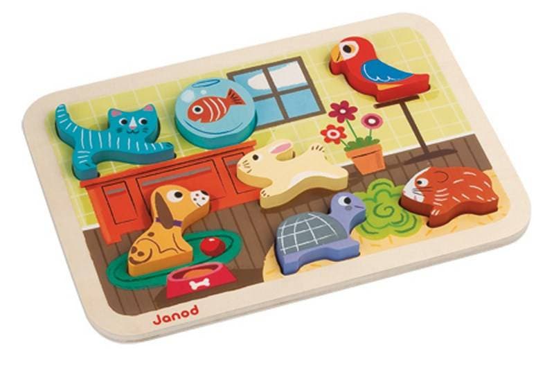 Chunky Puzzle Animo', puzzles janod 2022 — vue 2 sur 2