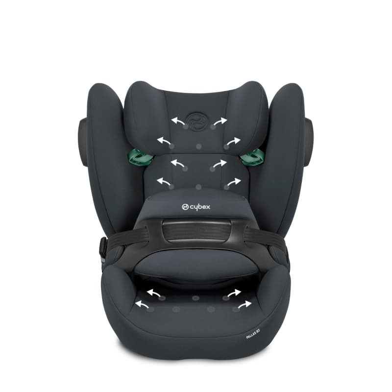 Siege-auto Pallas B3 I-size, cobblestone grey gr 1/2/3 silver cybex 07-24 — vue 2 sur 5