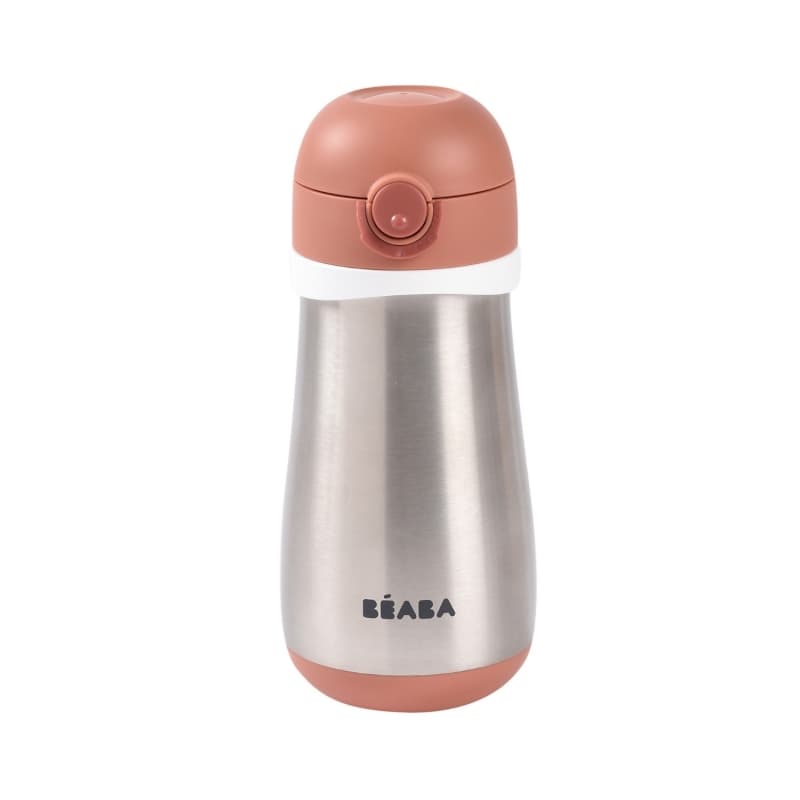 Gourde Inox 350 Ml + Anse -, terracotta — vue 1 sur 3