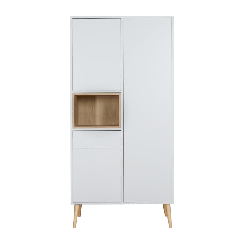 Armoire 3 Portes Loft Blanc — vue 3 sur 3