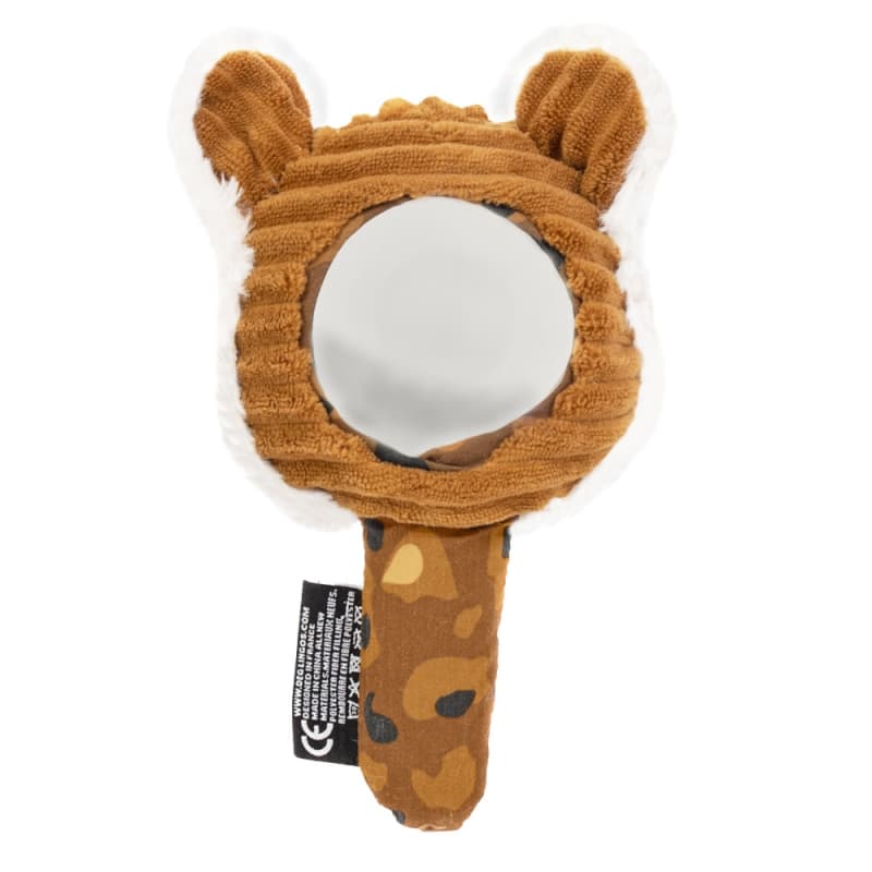 Miroir d'Eveil Speculos le Tigre, speculos les deglingos cassonade 13x7x19 — vue 2 sur 2