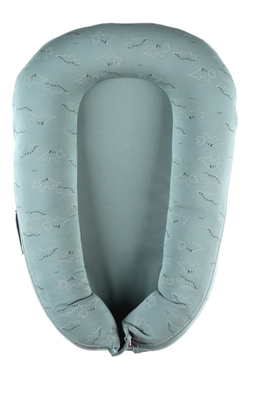 M&m21 Nid Bebe Kokkoony Bleu Jersey Bio, mix_match vert 62x42,5x16 permanent — vue 1 sur 3