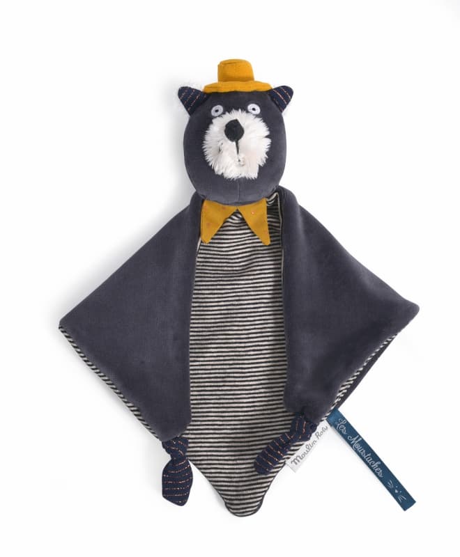 Doudou Chat Gris Alphonse les Moustaches, les moustaches 2021 — vue 1 sur 3