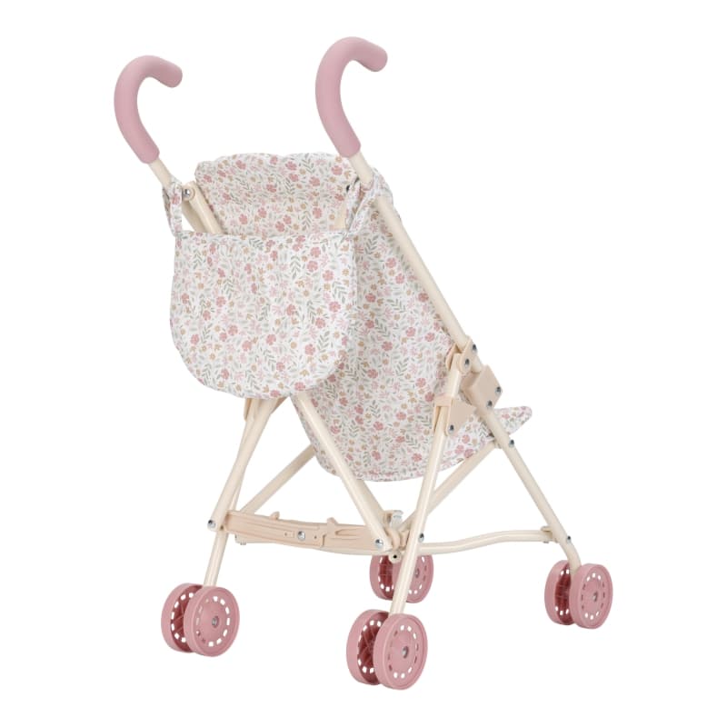 Poussette pour Poupee en Metal, rose little dutch — vue 5 sur 22