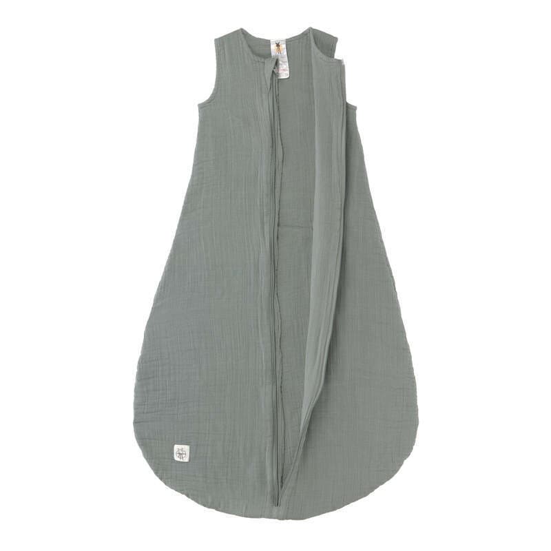 Gigoteuse en Mousseline Gots Menthe, 74/80, 7-12 Mois, Edition Toute Saison, lässig vert — vue 4 sur 5