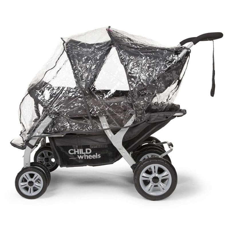 Housse de Pluie pour Quadruple, anthracite
