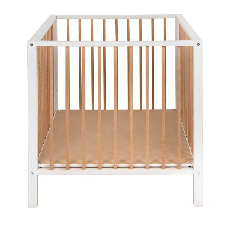 Parc Nordic White Naturel, nordic quax blanc/bois 98x78x80h — vue 2 sur 4