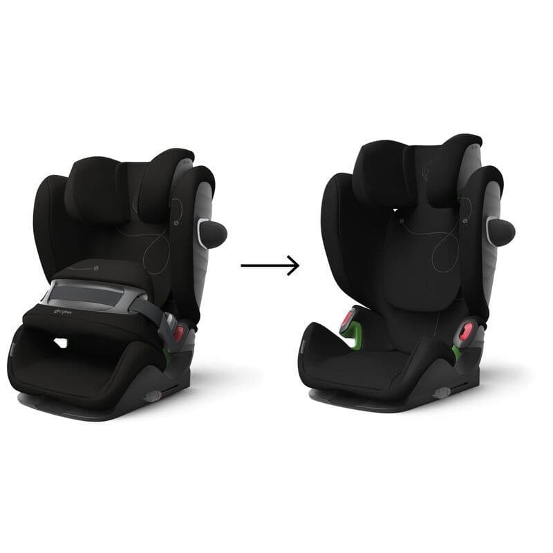 Pallas G I-size Deep Black-black, cybex deep black — vue 4 sur 5