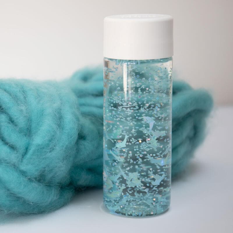 Bouteille Sensorielle Dauphins, bleu 18m l'atelier gigogne 24/10 — vue 2 sur 3