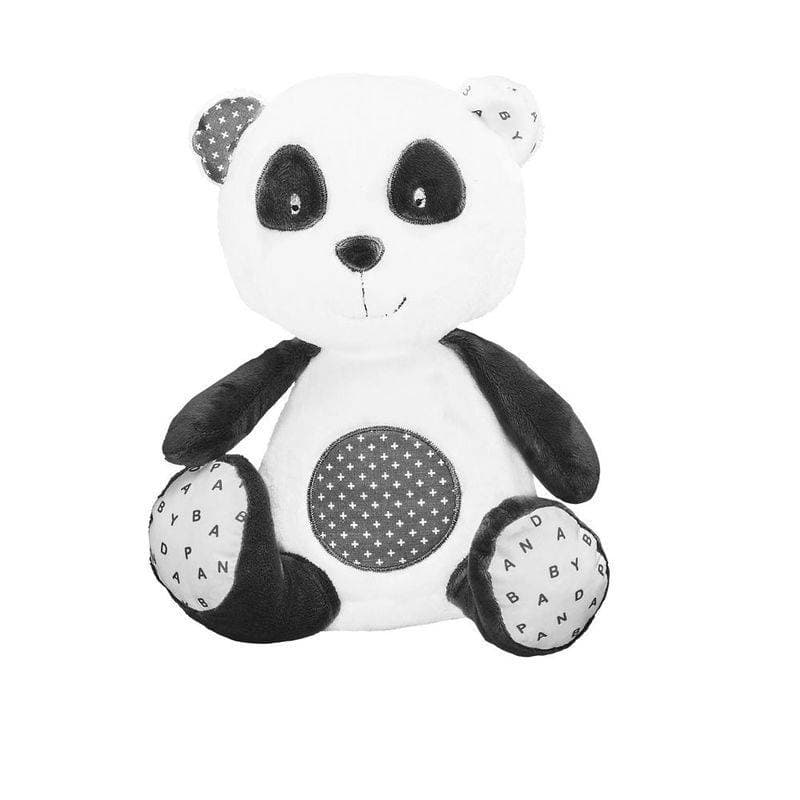 Doudou Chao Chao, chao chao sauthon baby deco blanc - gris fonce - n — vue 4 sur 4